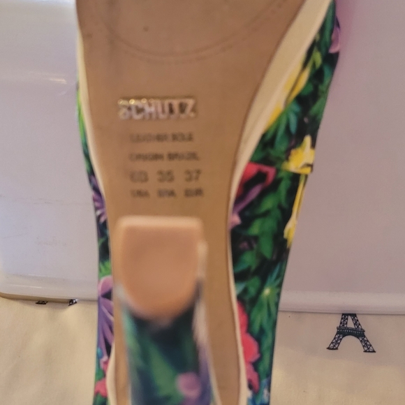 Shoes heels Stiletto Pumps floral - Picture 4 of 7